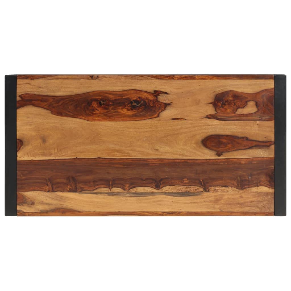 Brown Solid Sheesham Wood Coffee Table S512