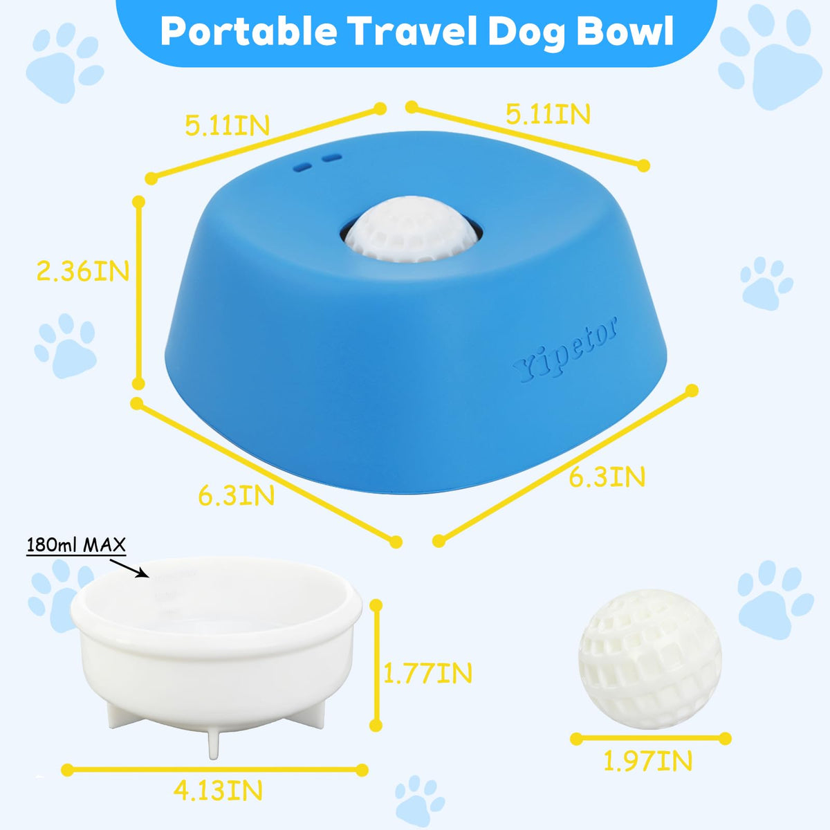 Dog Lick Bowl Slow Feeder Puzzle Toys S249403