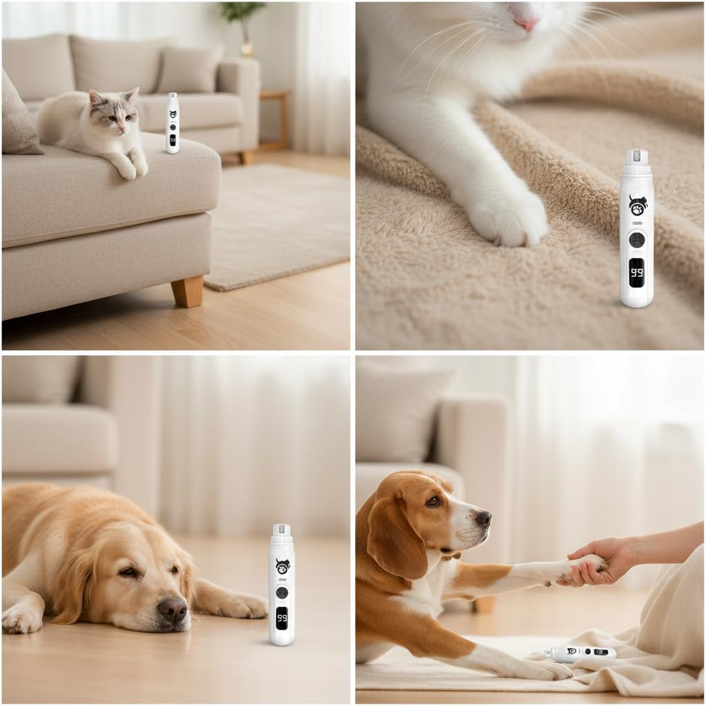 Electric Quiet Dog Nail Grinder U5657