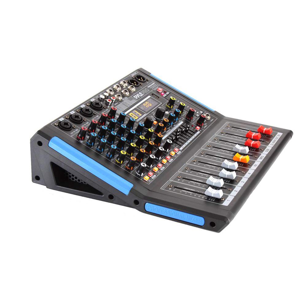 4-Channel Bluetooth Audio Mixer with USB and XLR X16958
