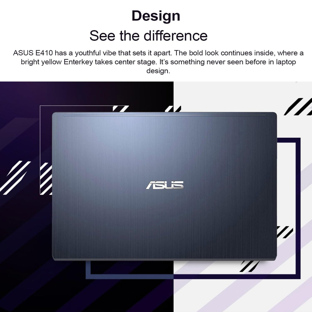 14" Laptop Intel Celeron N4500 4GB 64GB eMMC Quiet Blue B843066