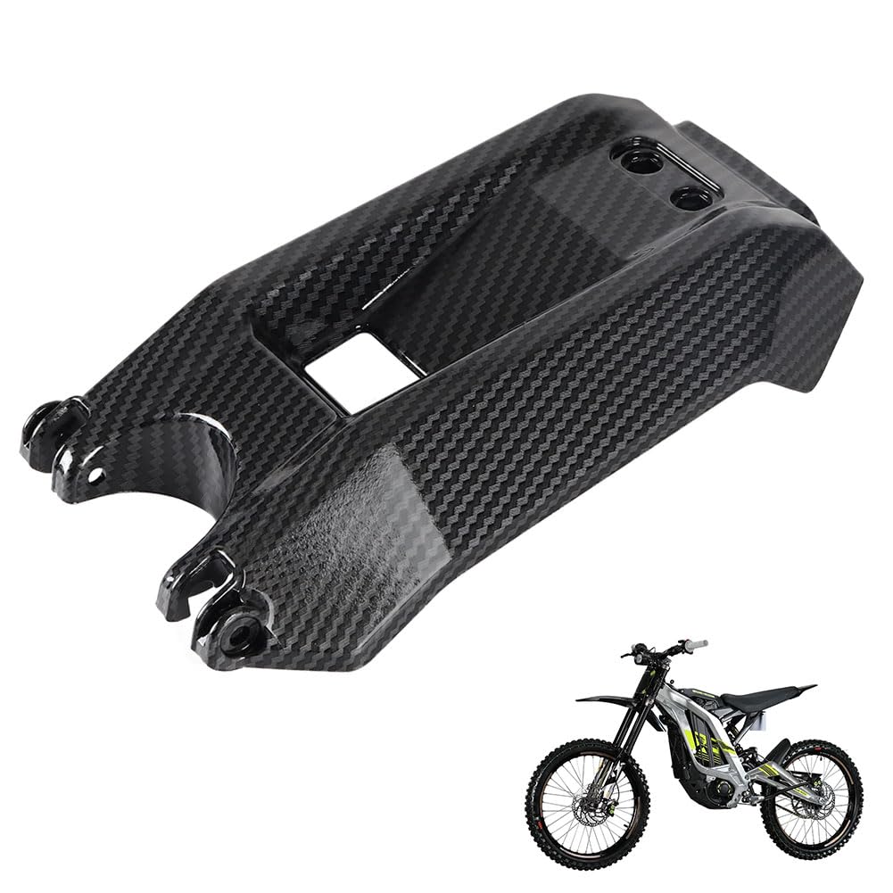 Carbon Fiber Battery Cover Guard for Electric Dirt Bike U248