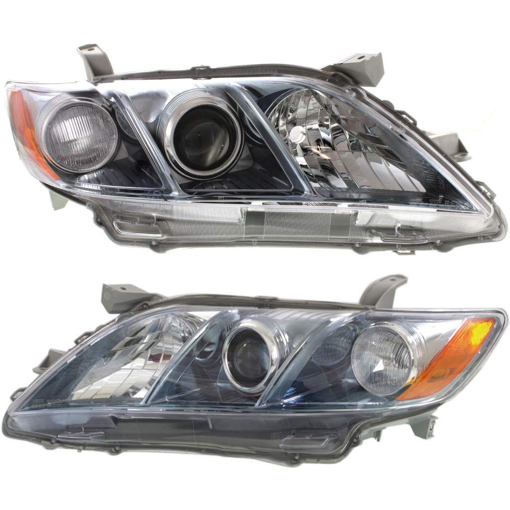 Toyota Camry Headlight Assembly Pair Driver and Passenger Side DOT Certified Z233140