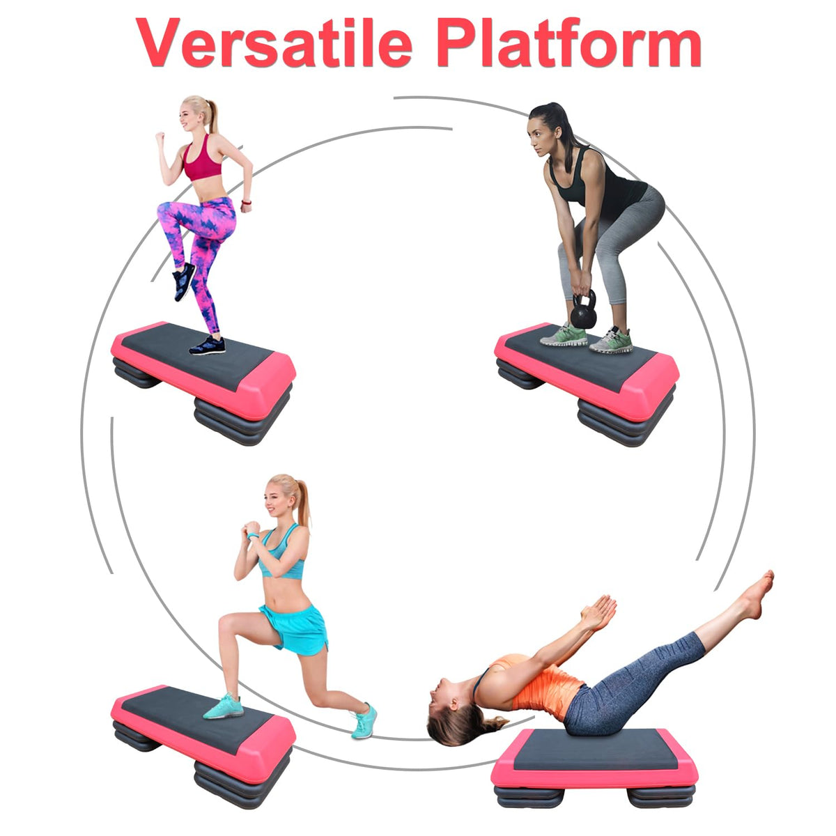 Adjustable Aerobic Step Platform R51072