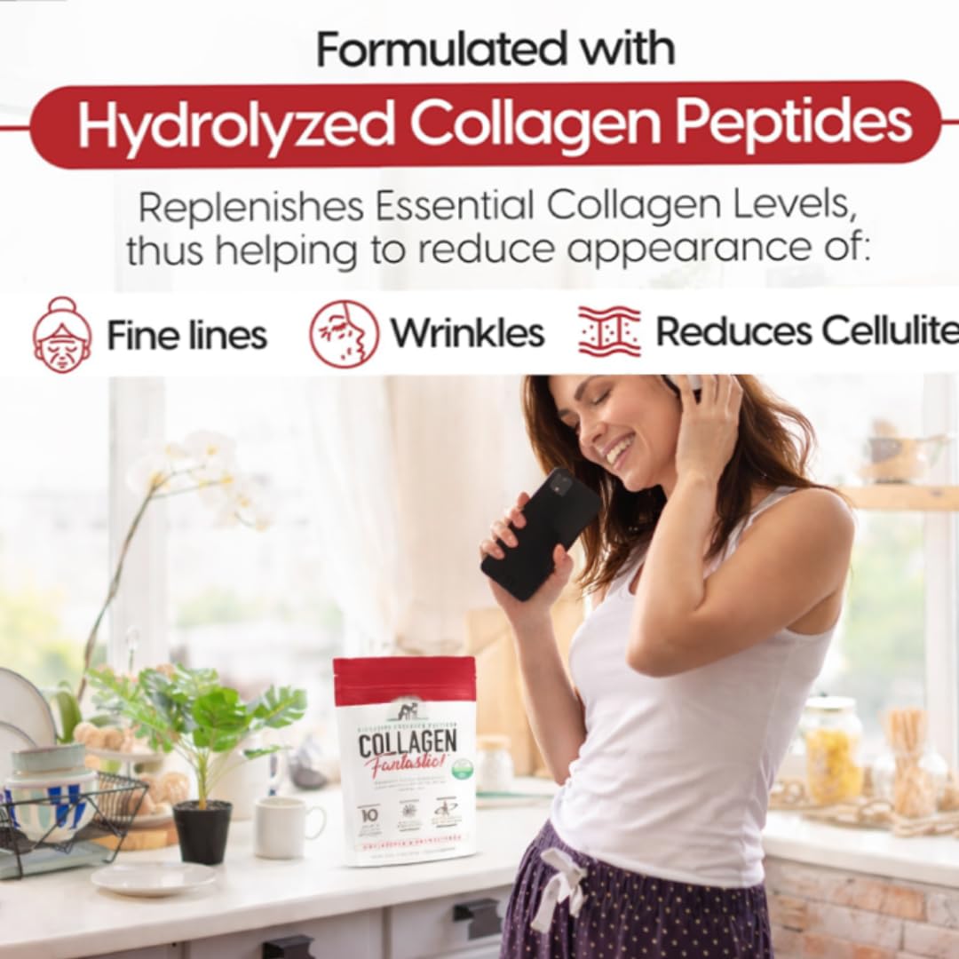Collagen Peptides Powder Unflavored 2.2lb 90 Servings Q466