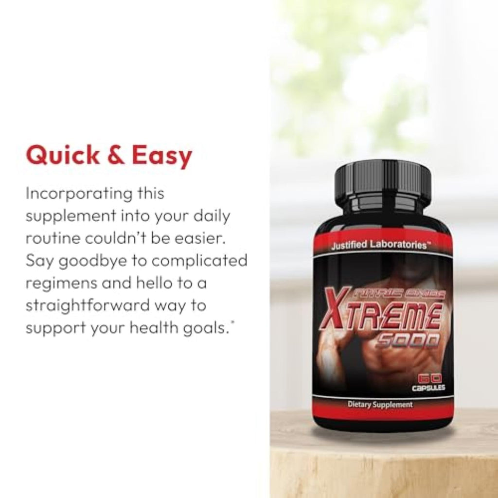 L-Arginine Men's Health Supplement 60 Capsules Pack of 3 A324