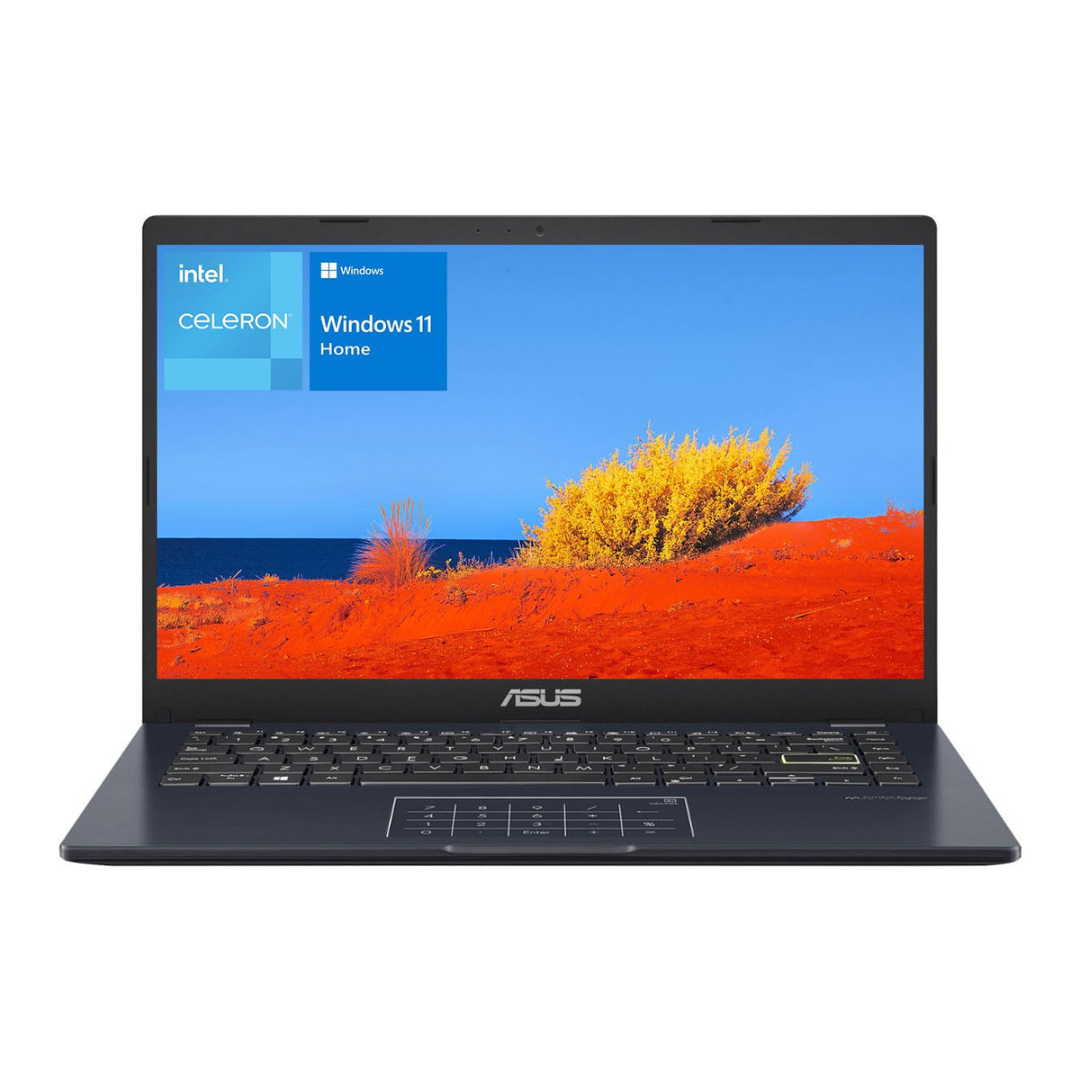 14" Laptop Intel Celeron N4500 4GB 64GB eMMC Quiet Blue B843066