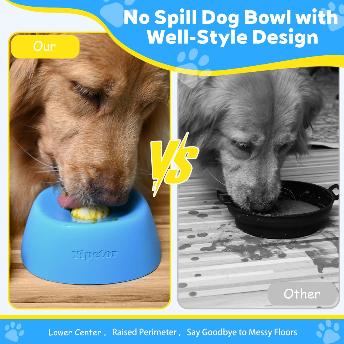 Dog Lick Bowl Slow Feeder Puzzle Toys S249403