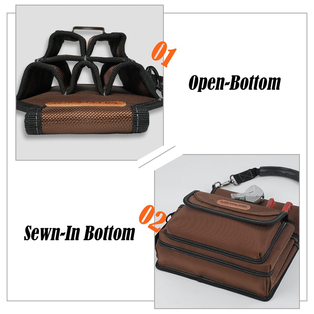 7-Pocket & 10-Pocket Tool Belt Pouches Set V42474