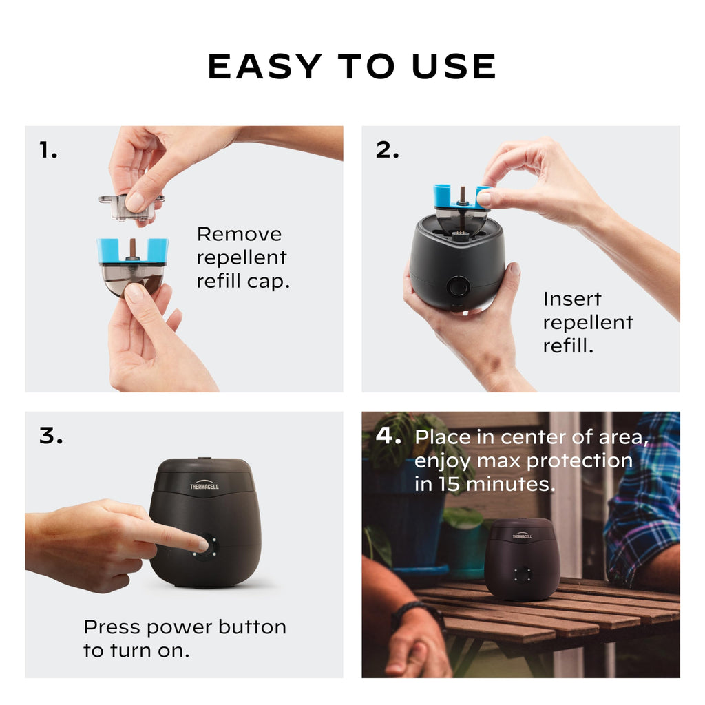 Rechargeable Mosquito Repeller with 12-Hour Refill O1562