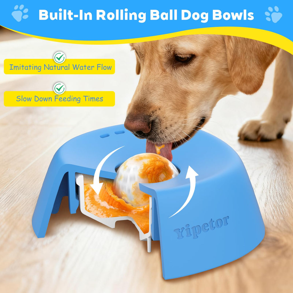Dog Lick Bowl Slow Feeder Puzzle Toys S249403