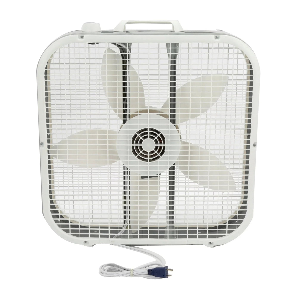 20" Classic Box Fan with 3 Speeds, White J5514
