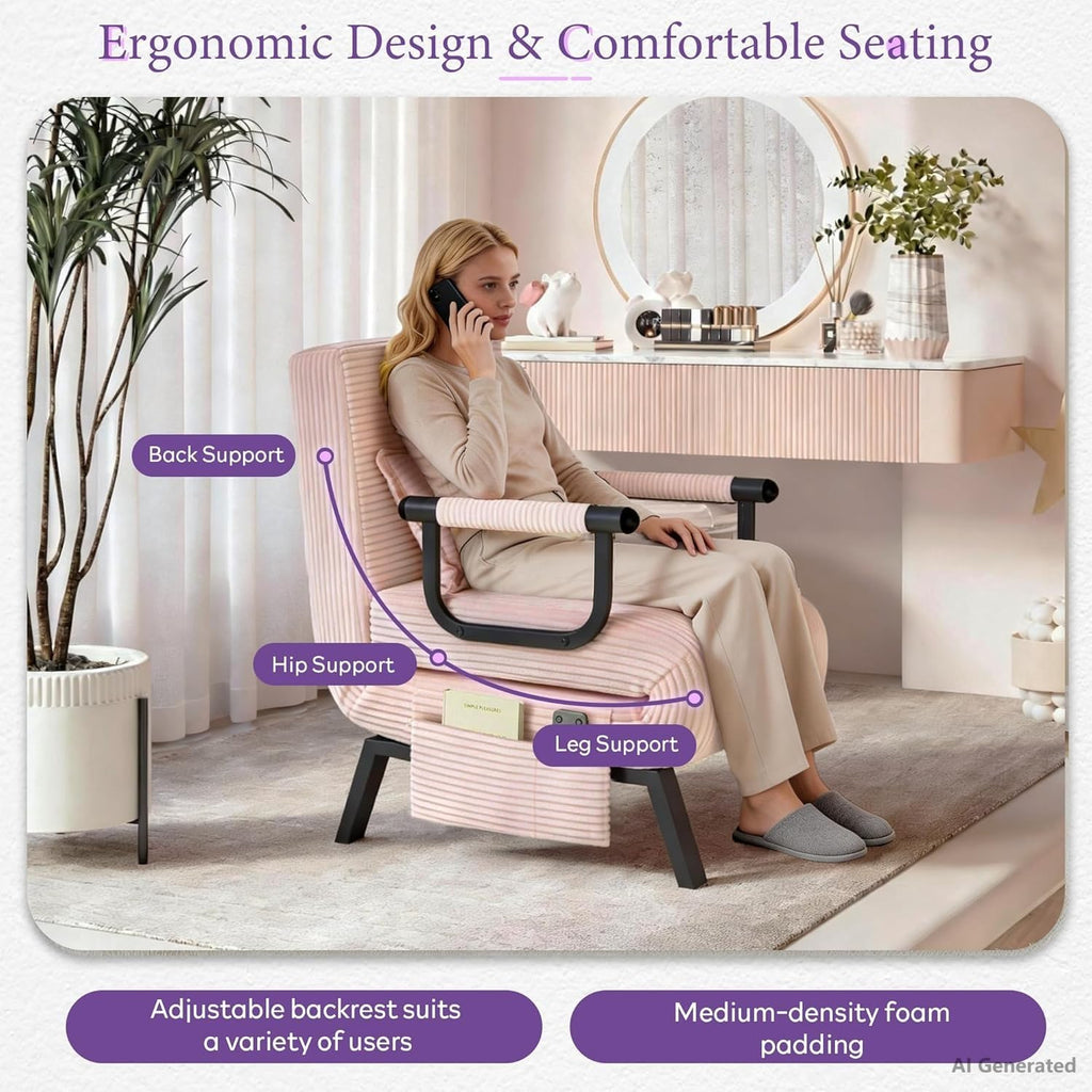 Folding Sleeper Chair L6012