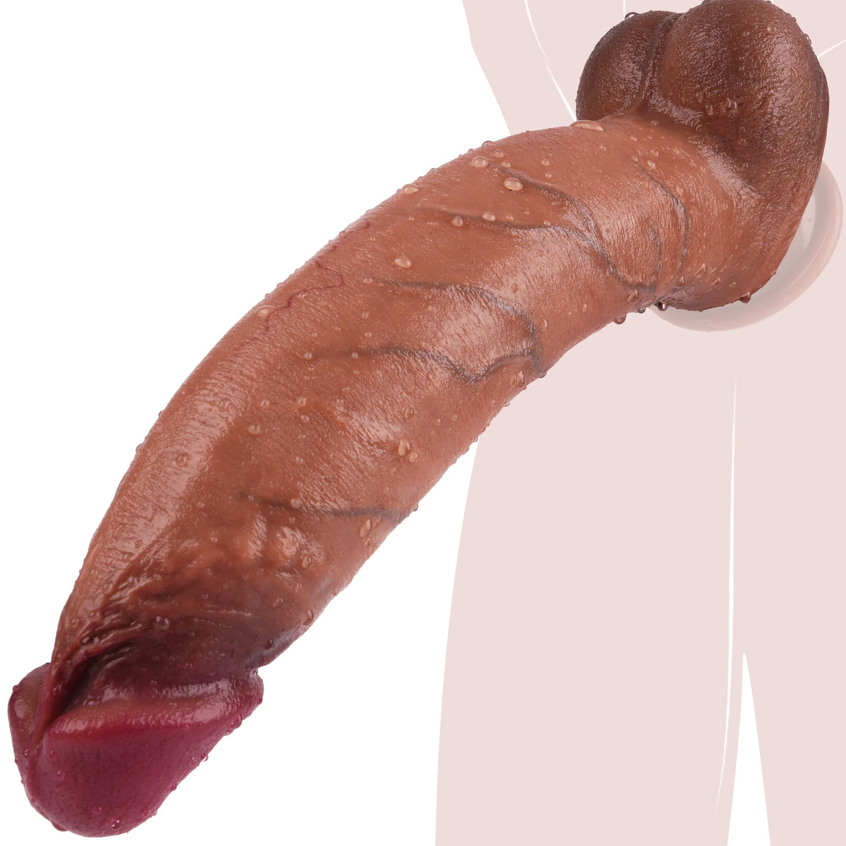 12 Inch Realistic Silicone Dildo M310
