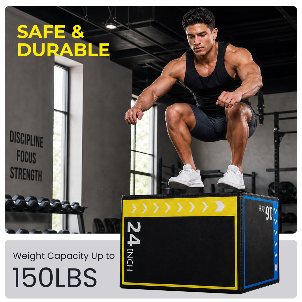 3-in-1 Foam Plyo Box A19802
