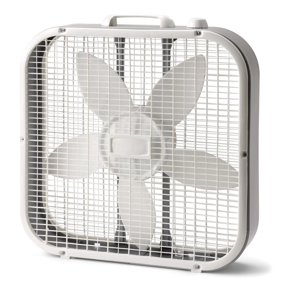 20" Classic Box Fan with 3 Speeds, White J5514