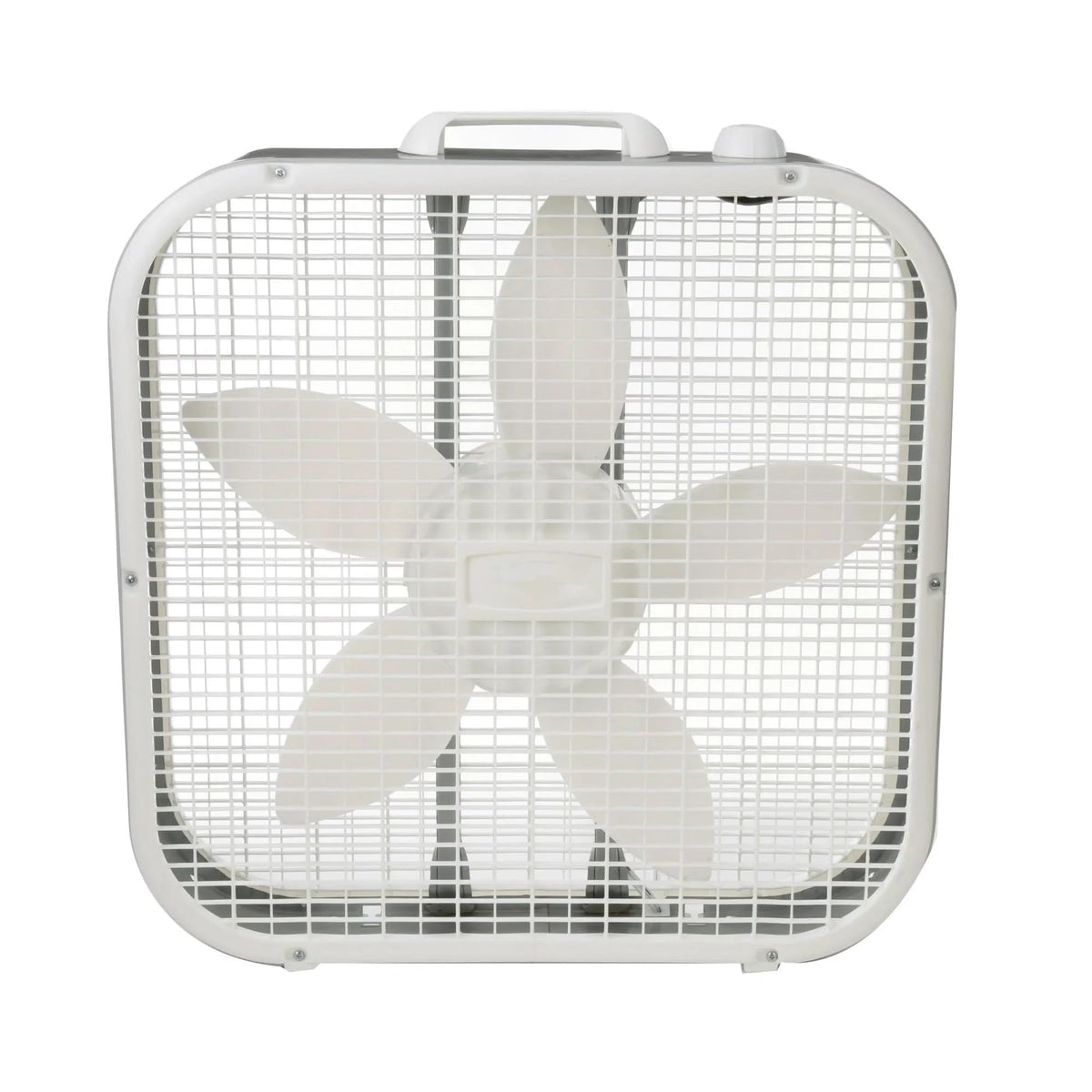 20" Classic Box Fan with 3 Speeds, White J5514