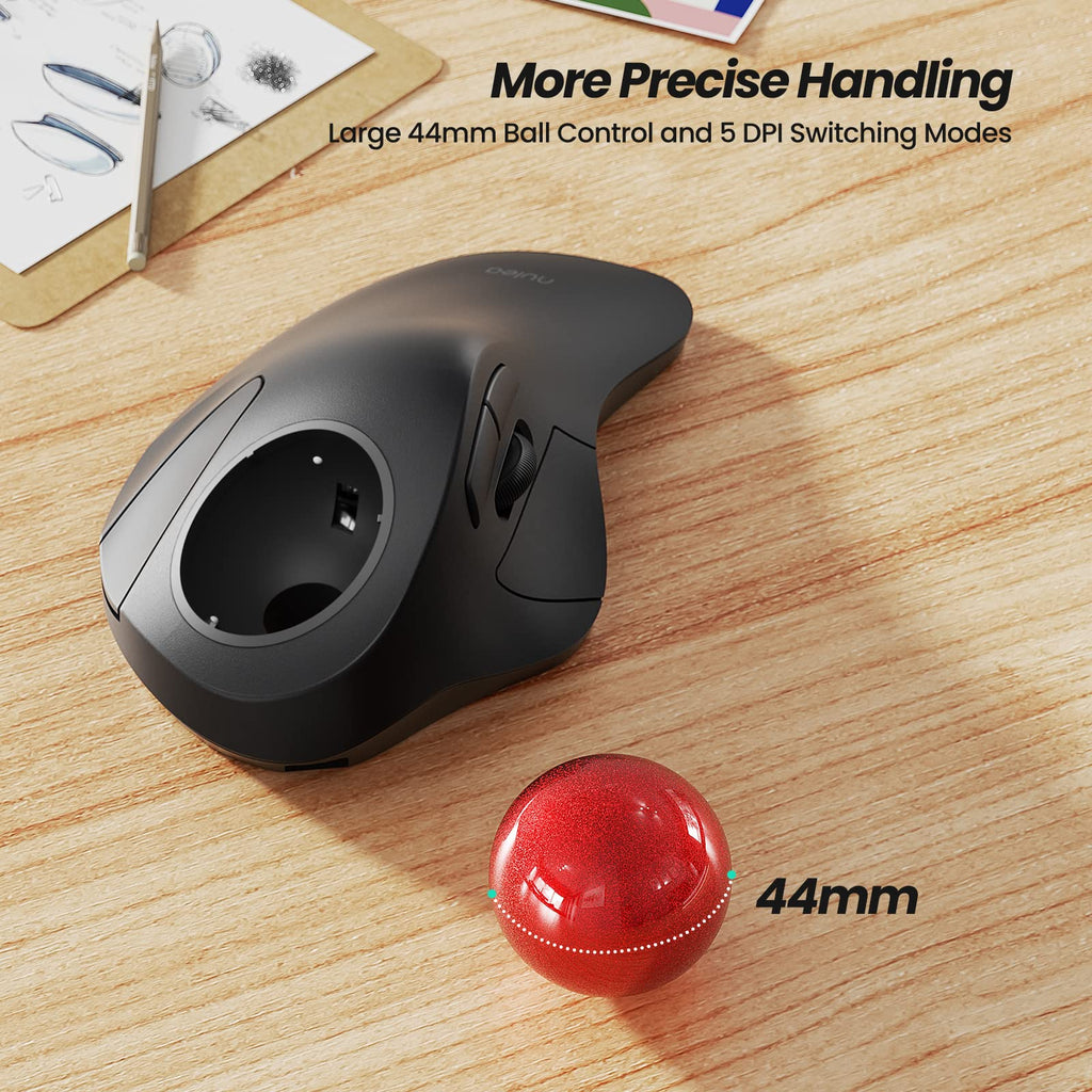 Wireless Trackball Mouse Ergonomic Z550