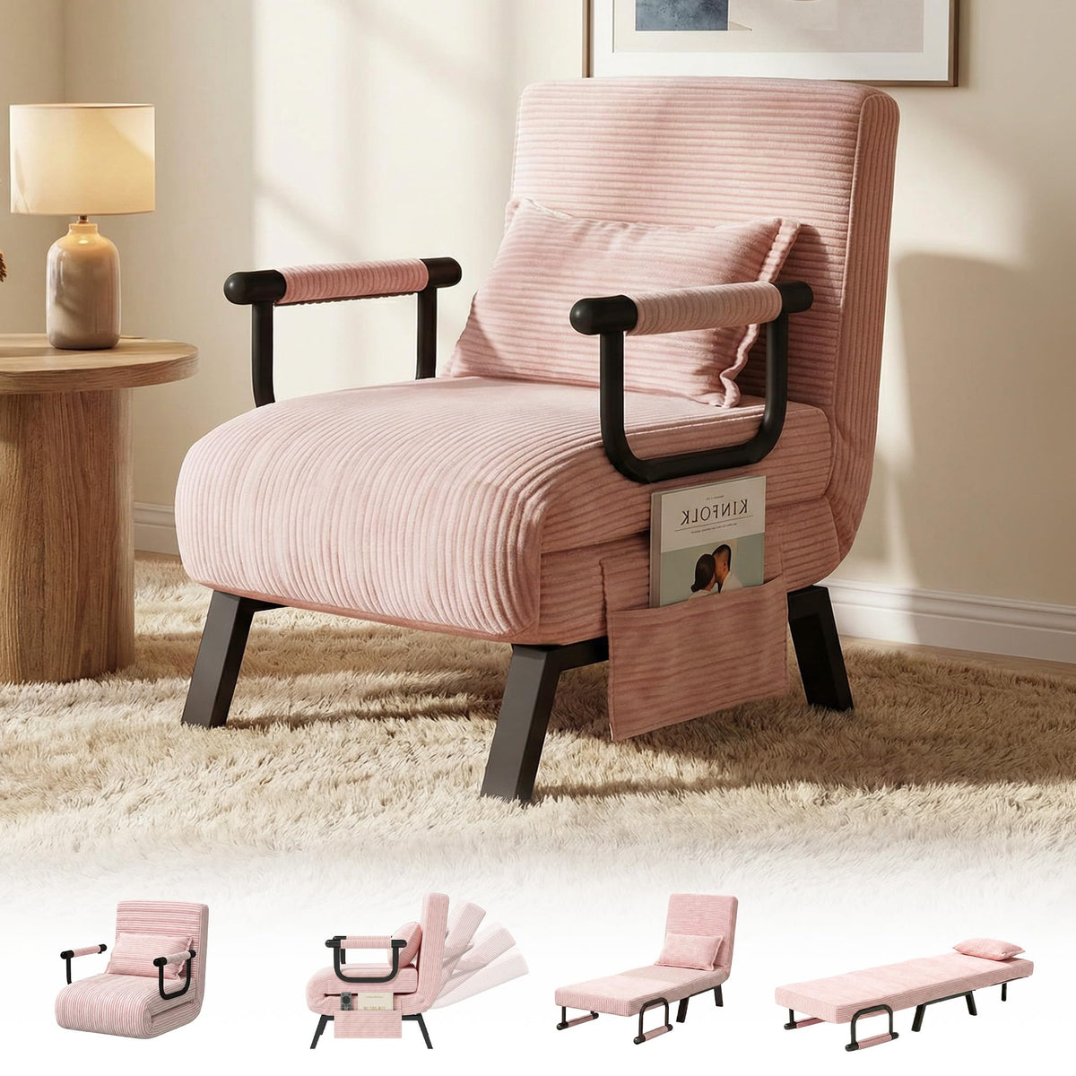 Folding Sleeper Chair L6012