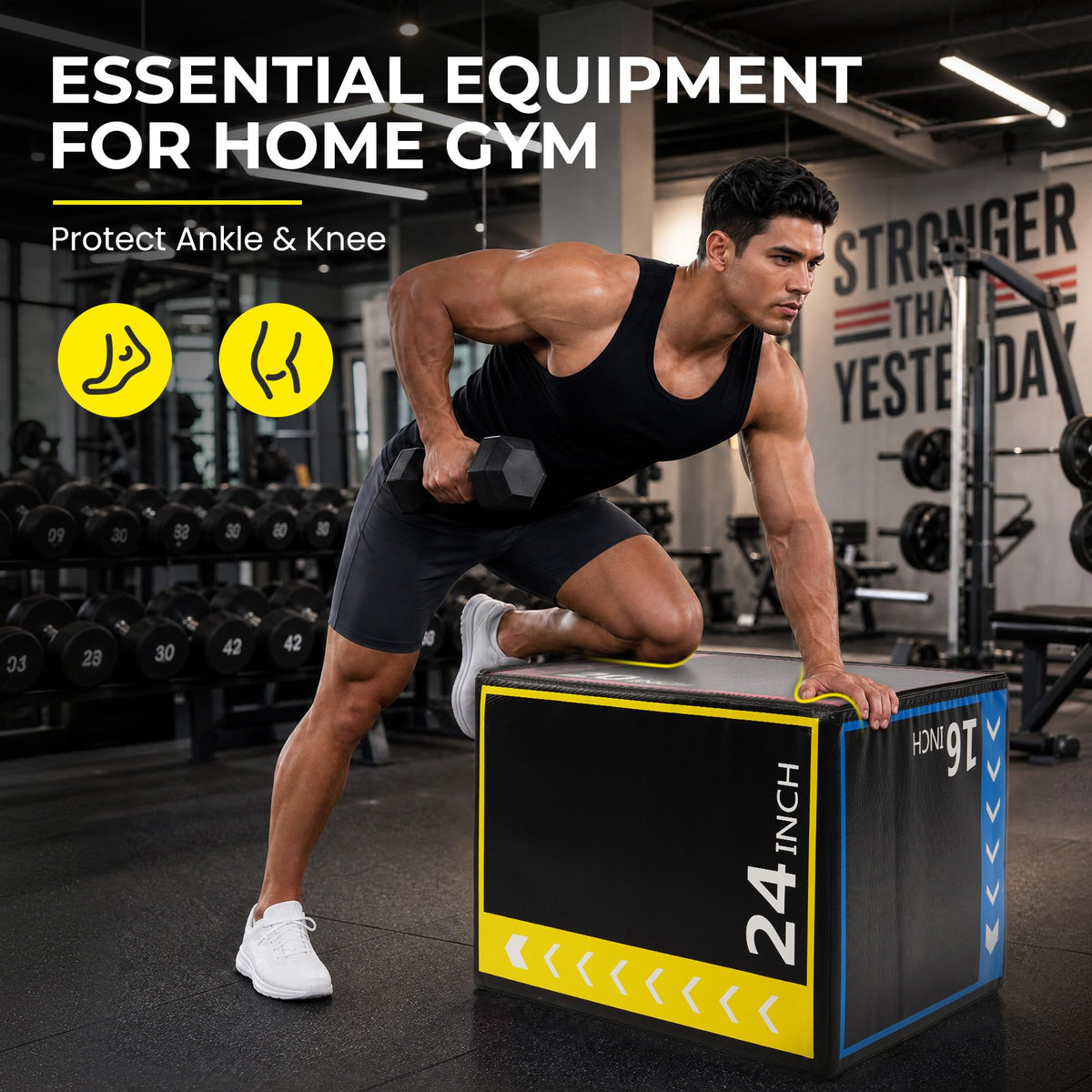 3-in-1 Foam Plyo Box A19802