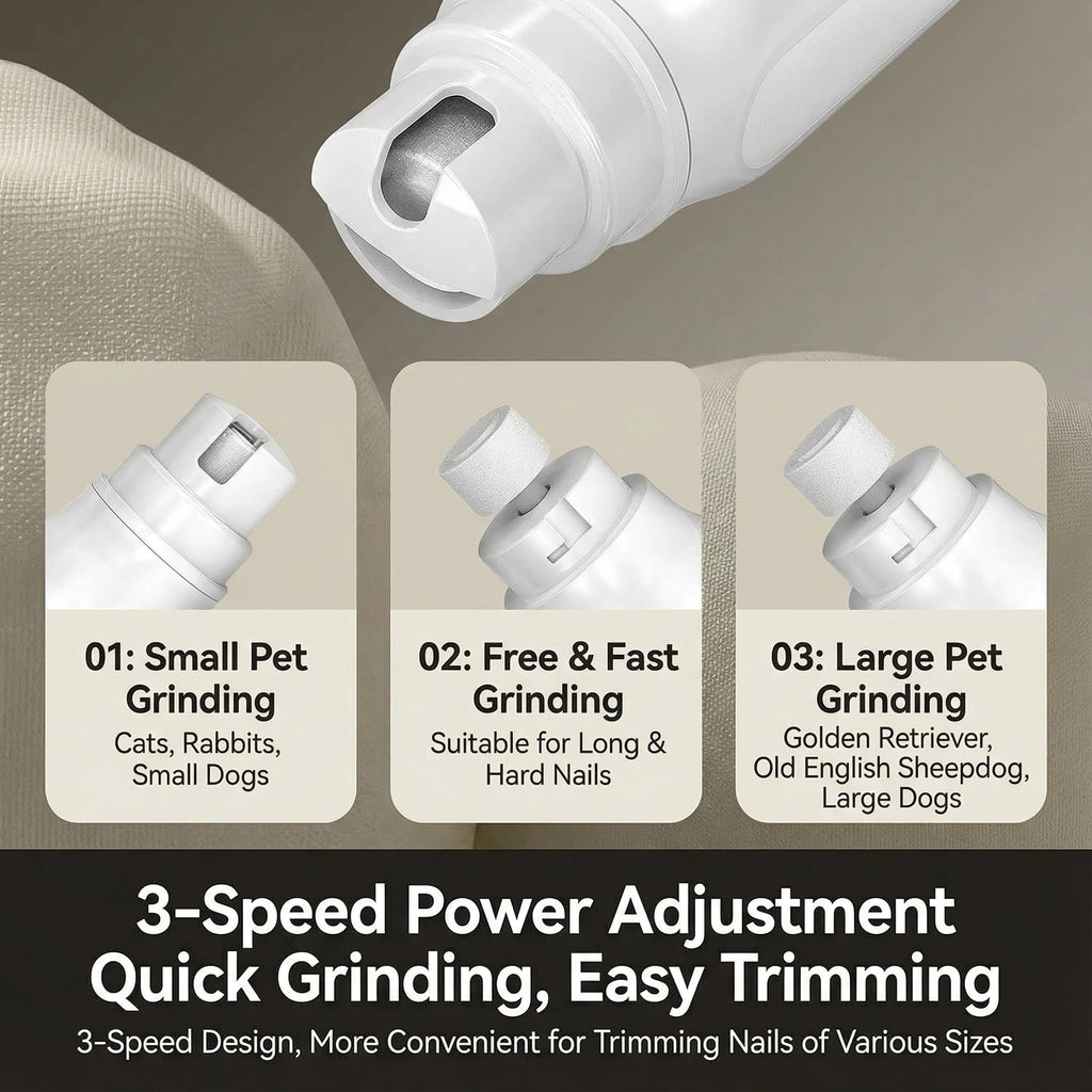 Electric Quiet Dog Nail Grinder U5657
