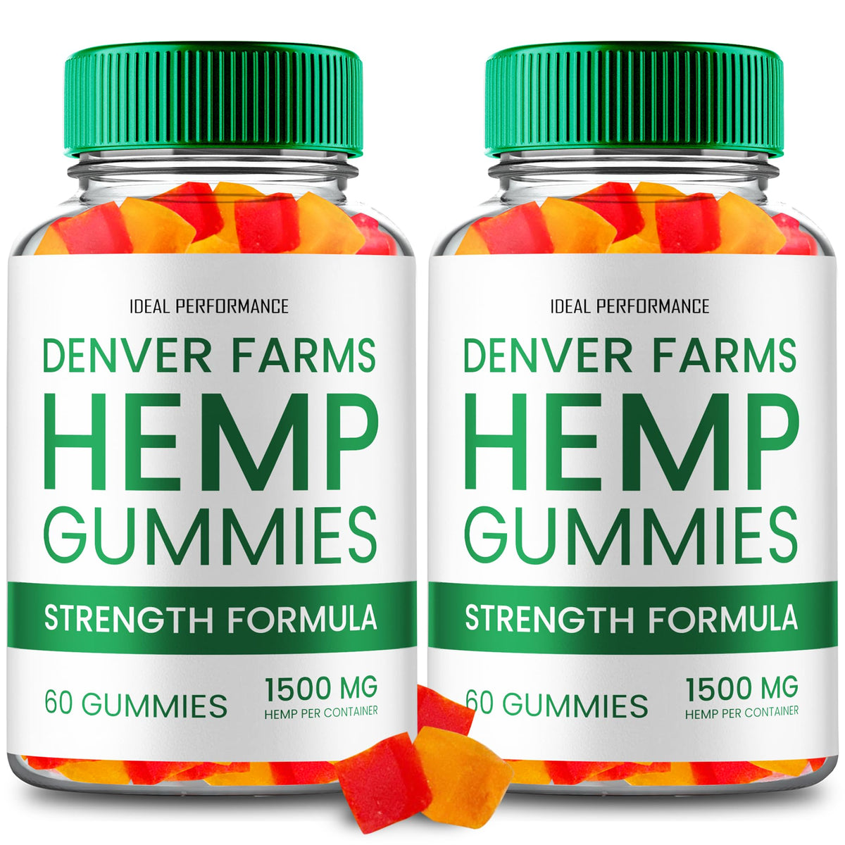 Maximum Strength All Natural Hemp Gummies 2 Pack H861275
