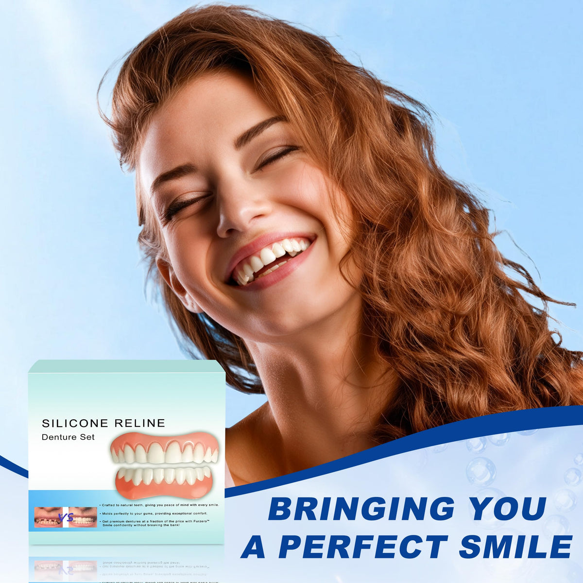 Moldable False Teeth Y678