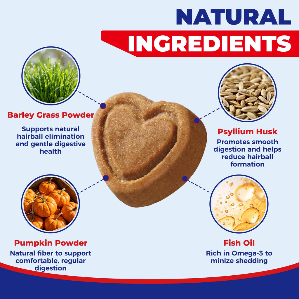 10.58 oz Hairball Bites for Cats P25654