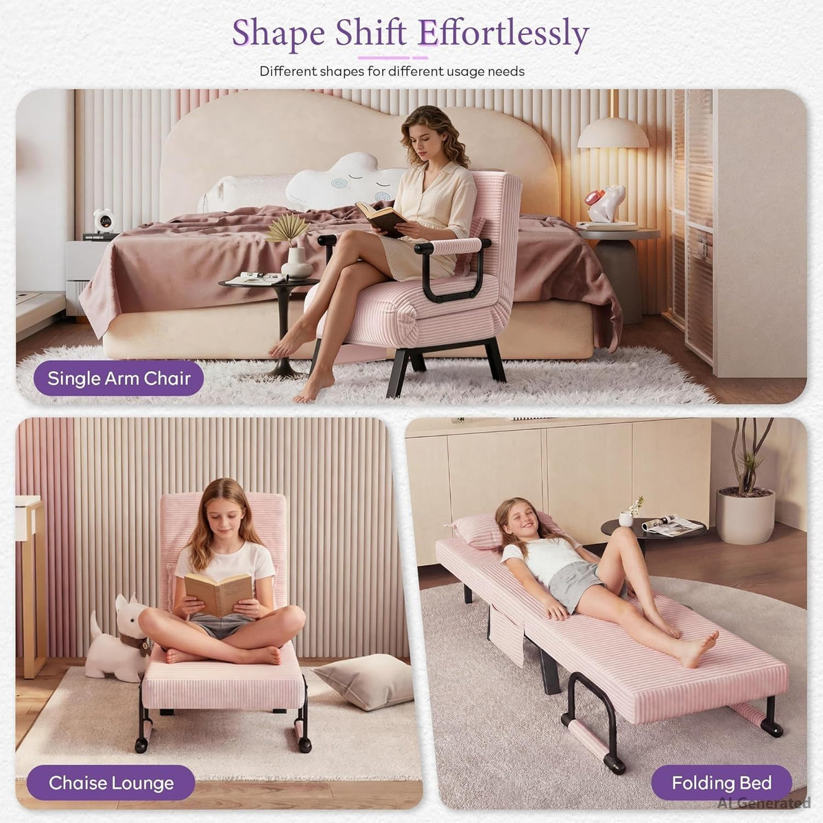 Folding Sleeper Chair L6012
