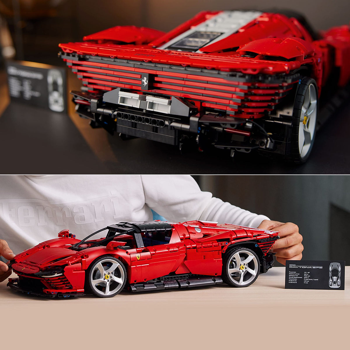 1:8 Scale Race Car Model Building Kit C2037