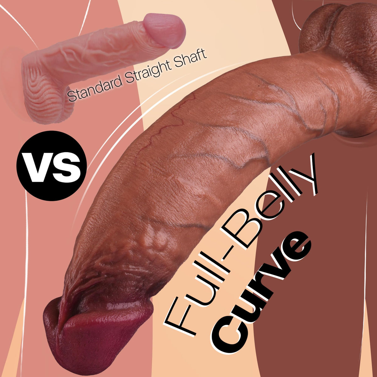 12 Inch Realistic Silicone Dildo M310