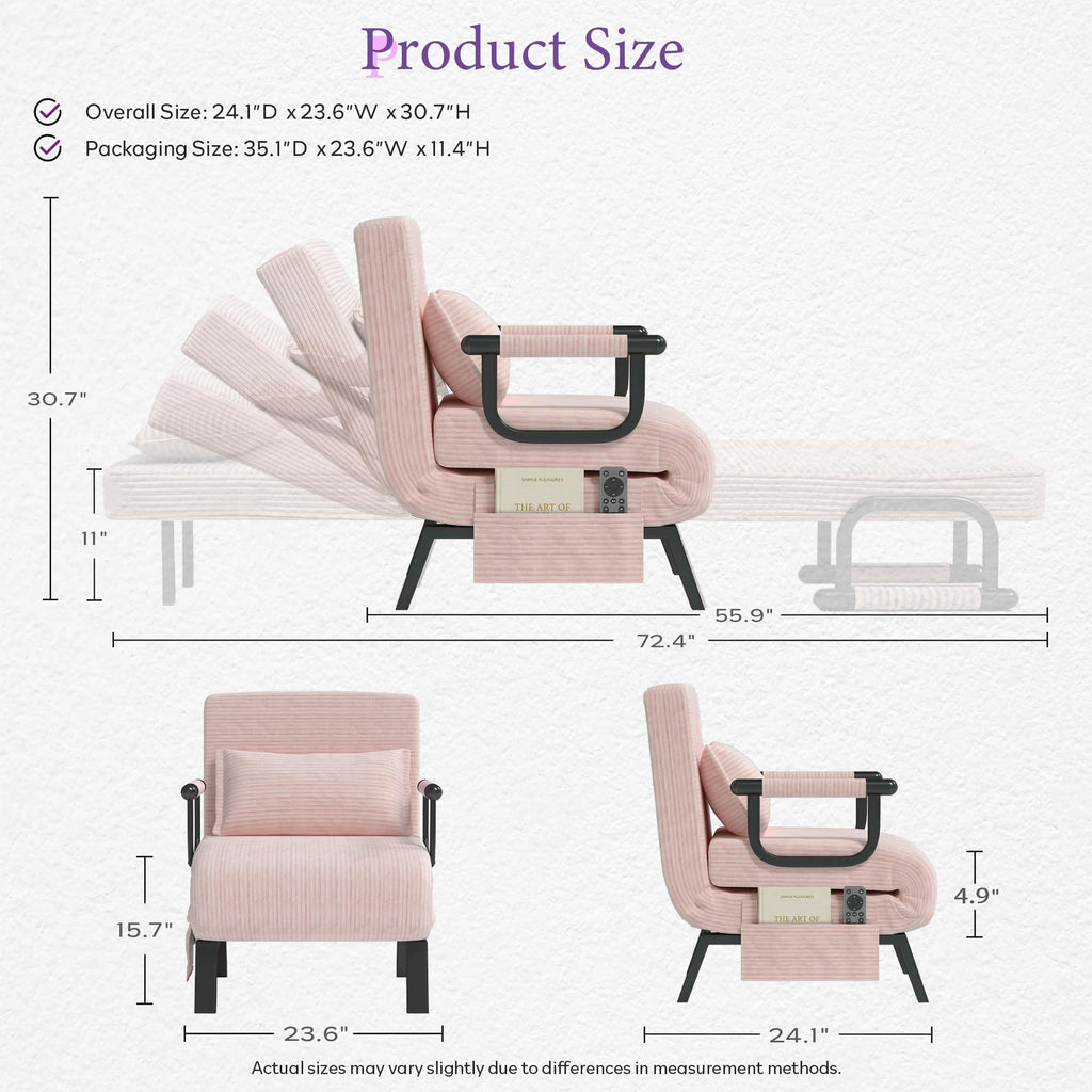 Folding Sleeper Chair L6012