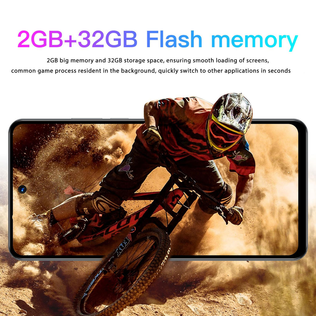 Unlocked Smartphone 6.56 inch HD Display 2GB RAM 32GB ROM Dual SIM Android Phone Z667
